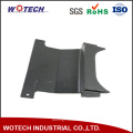 Lost Wax Casting Steel Maschinenteil mit schwarz eloxierten Oberfläche